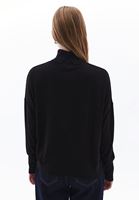 Women Black Turtle Neck Sweater