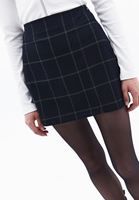 Women Green High Rise Mini Skirt