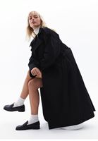 Women Black Vegan Leather Loafer