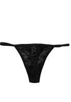 Women Black High Rise Panties