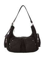 Women Black Bag with Multi SLot