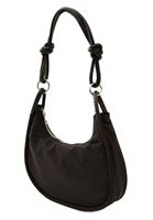 Women Black Bag with Knot Detail