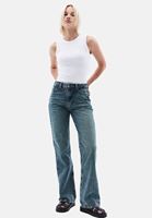 Women Blue Ultra High Rise Bootcut Pants