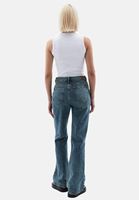 Women Blue Ultra High Rise Bootcut Pants