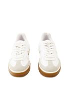 Women Mixed Sneakers with High Sole