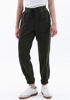 Women Green Mid Rise Jogger Pants