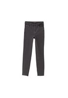 Women Grey High Rise Skinny Fit Pants