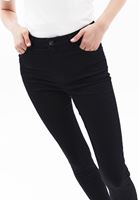 Women Black High Rise Skinny Fit Pants