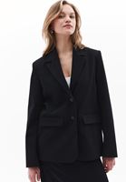 Women Black Oversize Blazer