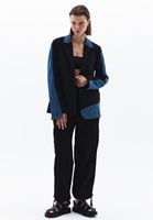 Women Black Oversize Blazer