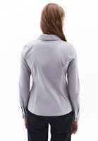 Women Grey Slim fit Shirt