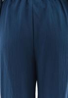 Women Blue Ultra High Rise Wide Leg Pants