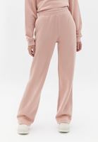 Women Pink High Rise Straight Fit Pants