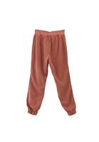 Bayan Kahverengi  Orta Bel Jogger Pantolon ( TENCEL™ )