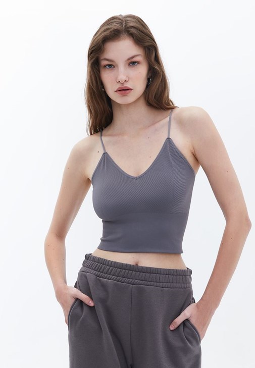 Buy Grey Tops for Women by Oxxo Online