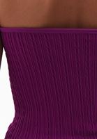 Women Purple Seamless Crop Top