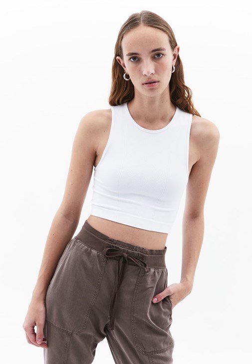 Crop Atlet ve Tencel Jogger Pantolon Kombini