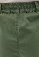 Women Khaki High Rise Pants with Cargo Pockets