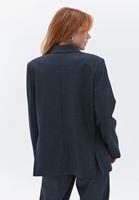 Bayan Çok Renkli Oversize Blazer Ceket