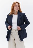 Puf Detaylı Blazer Ceket