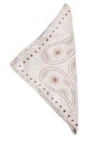 Women Beige Patterned Scarf