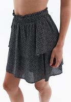 Women Mixed Patterned Mini Skirt