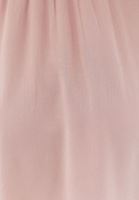 Bayan Pembe Fırfır Detaylı Mini Elbise