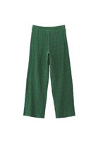 Women Green High Rise Wide Leg Pants