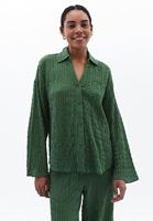 Women Green Oversize Shirt