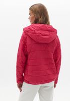 Women Pink Quilted Crop Puffer Jacket