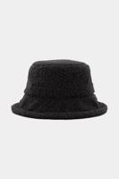 Yumuşak Dokulu Siyah Renk Kadın Şapka 